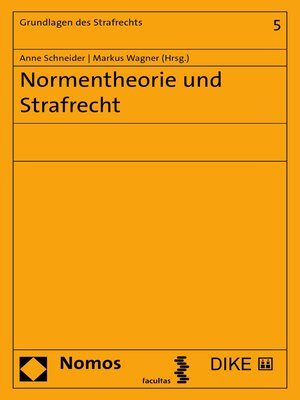cover image of Normentheorie und Strafrecht